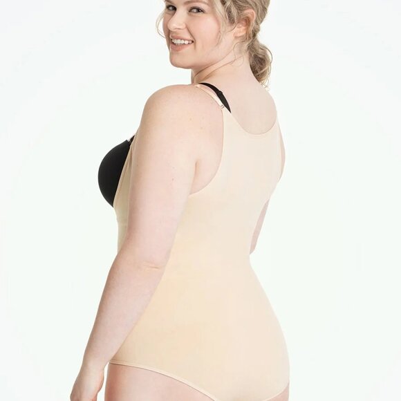 Shapermint Essentials Open Bust Bodysuit Shaper Panty - Picture 2 of 2